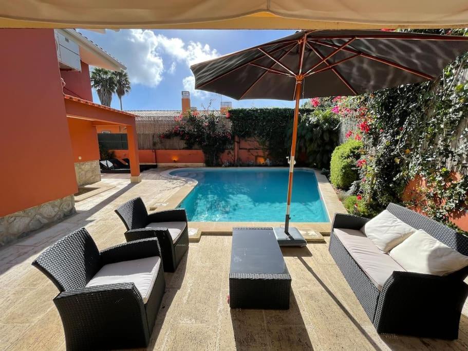 Studio With Private Swimming Pool And Garden Cascais Esterno foto