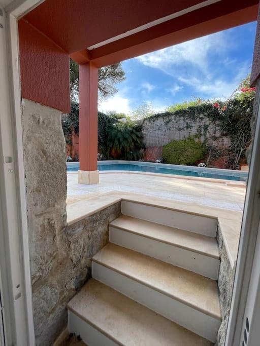 Studio With Private Swimming Pool And Garden Cascais Esterno foto
