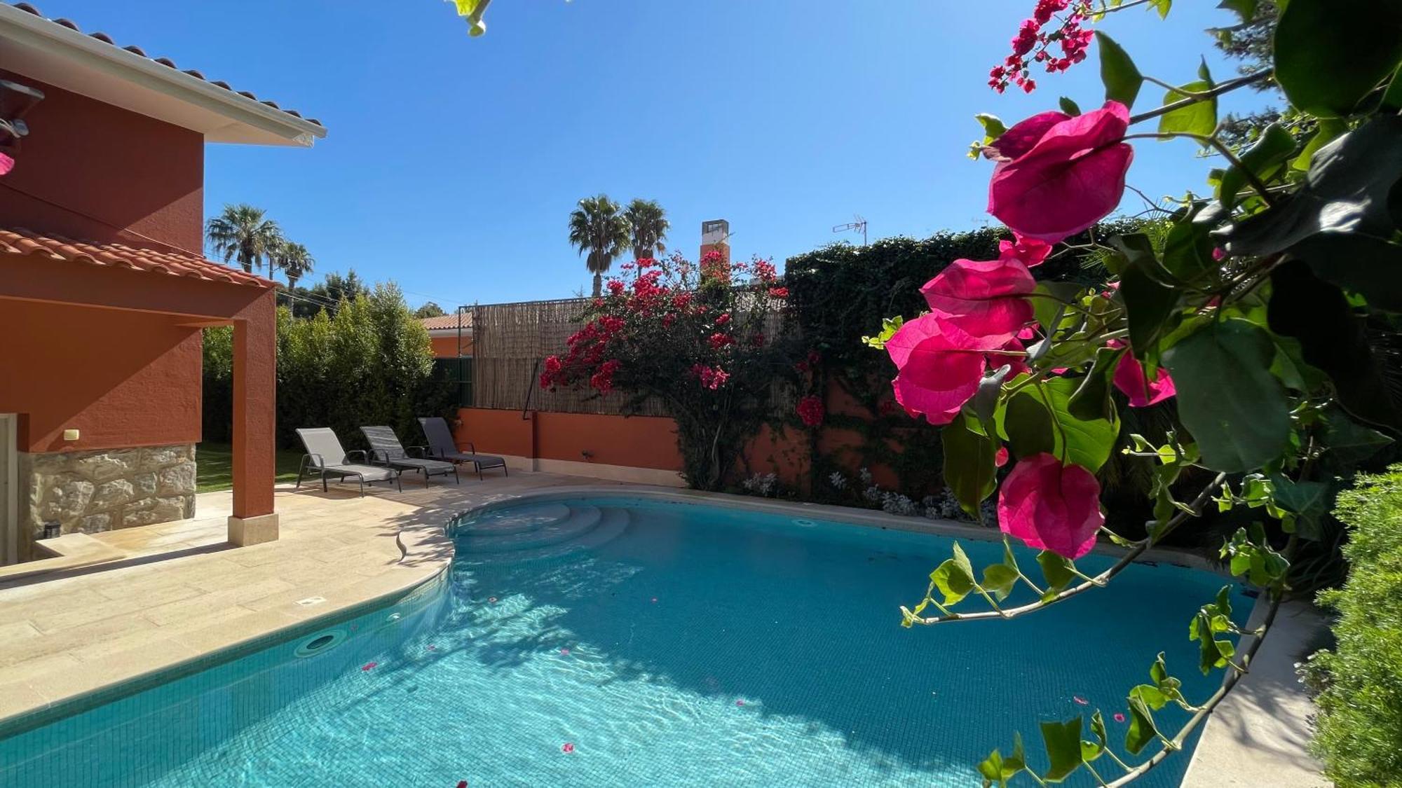 Studio With Private Swimming Pool And Garden Cascais Esterno foto