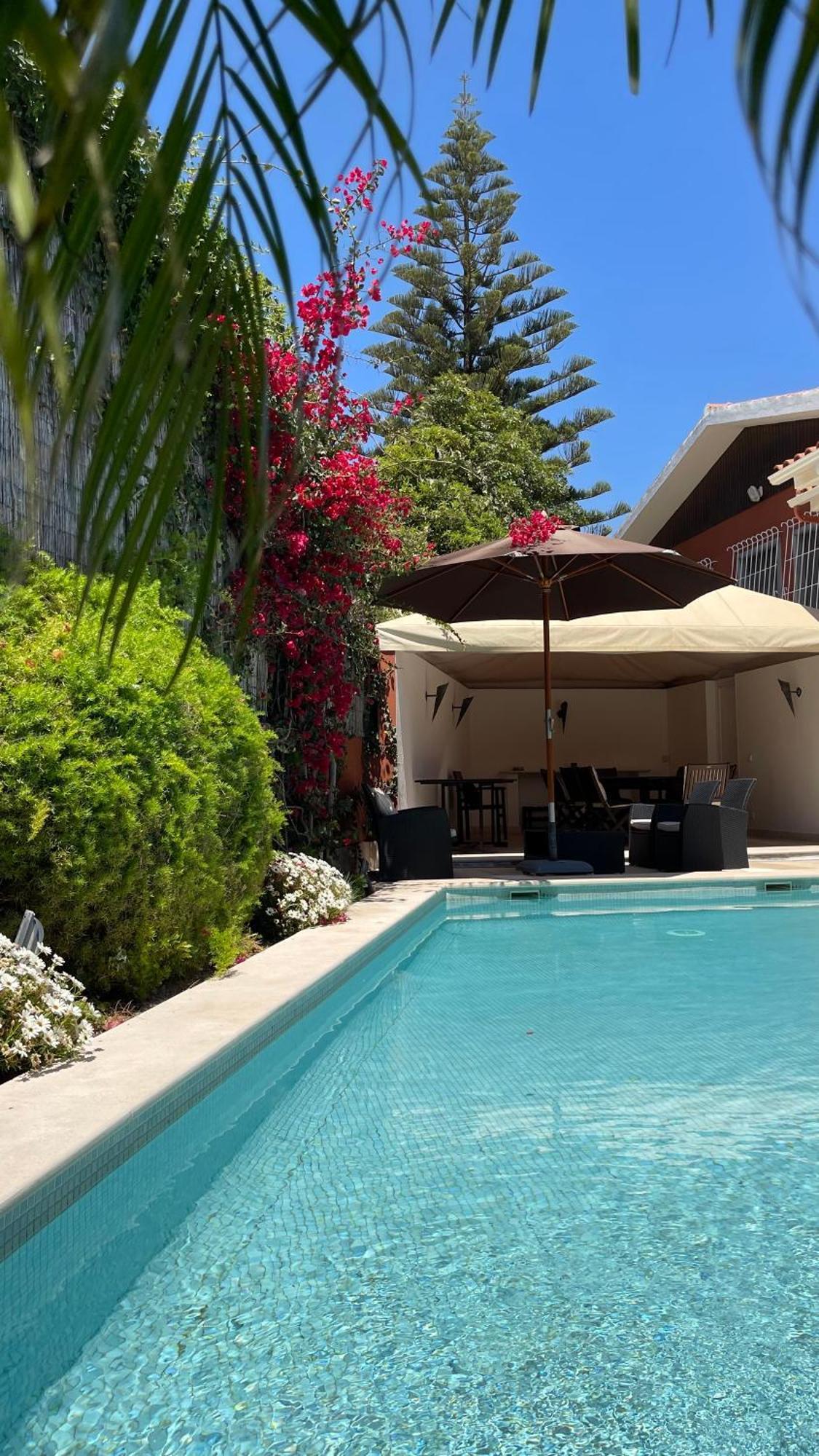 Studio With Private Swimming Pool And Garden Cascais Esterno foto