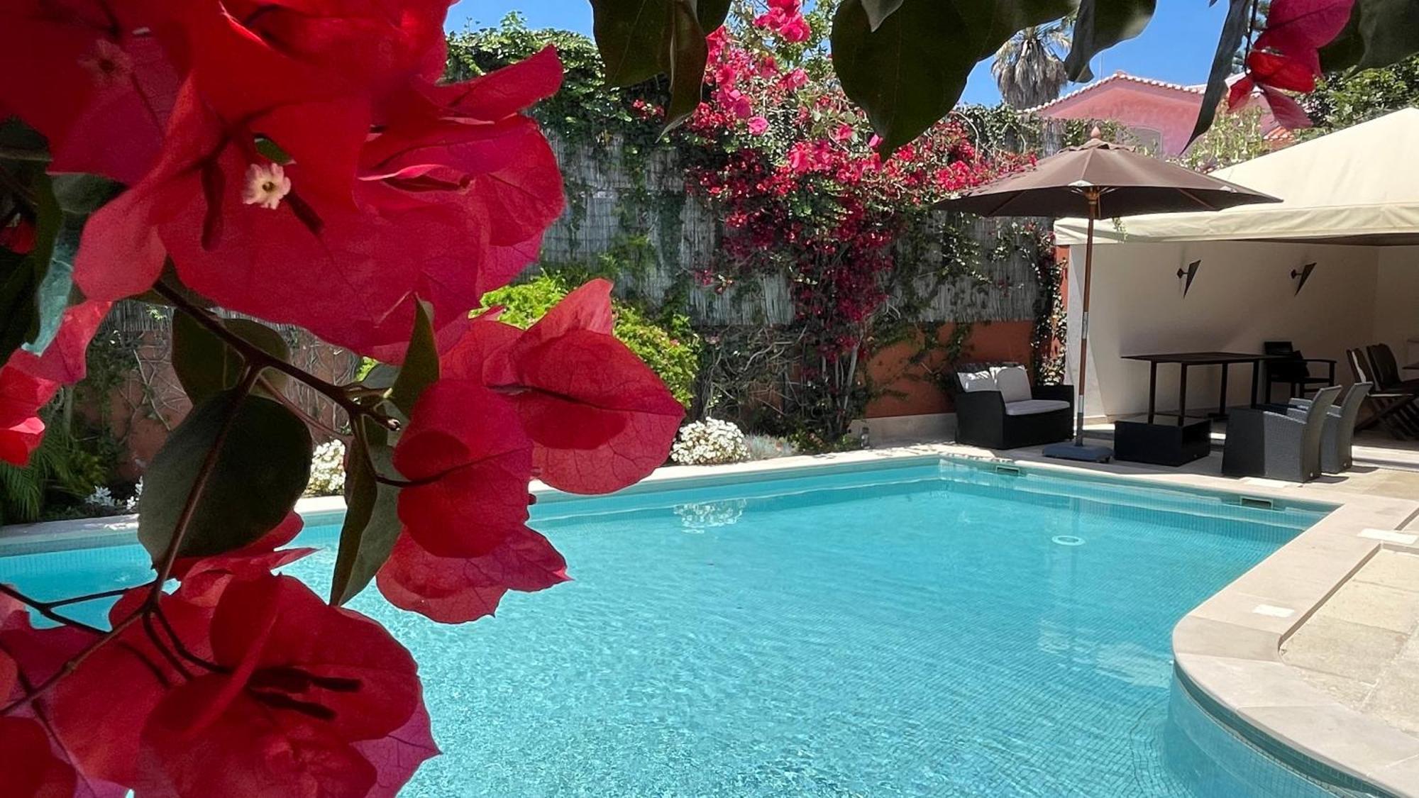 Studio With Private Swimming Pool And Garden Cascais Esterno foto